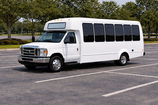 20-passenger minibus available for charter in Canton, MS