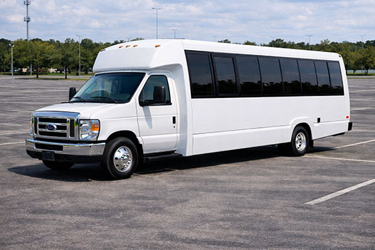 25-passenger minibus available for charter in Canton, MS